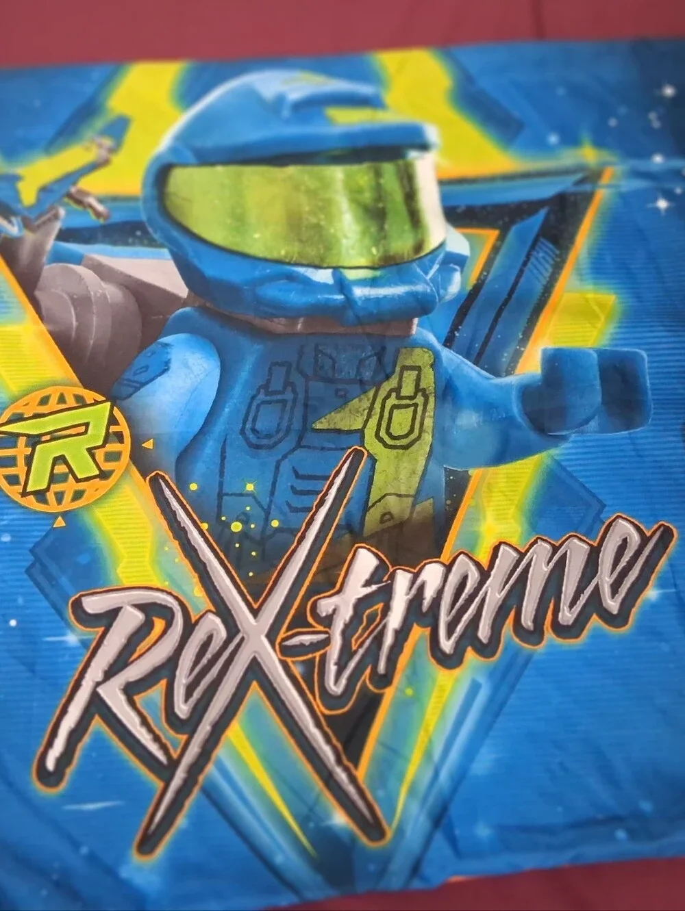 The Lego Movie Rex-treme Standard Size Pillowcase.